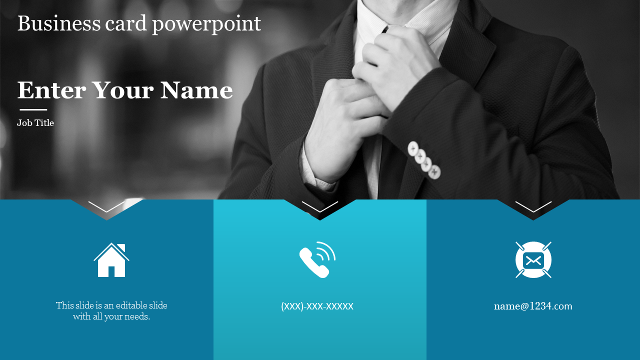 Business card powerpoint